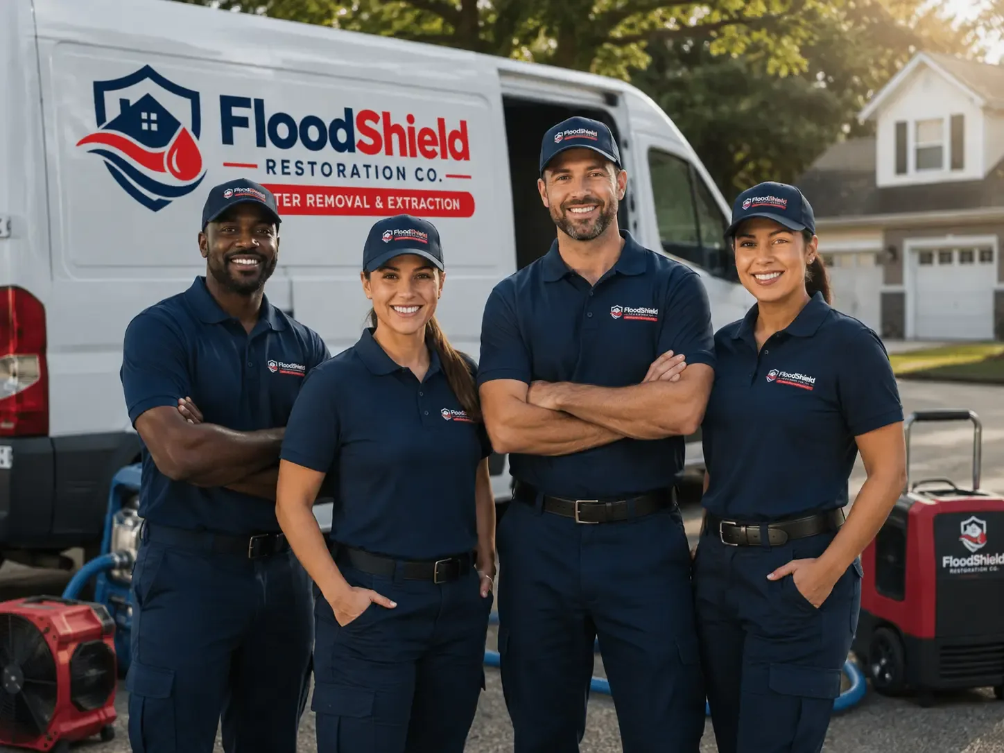 Flood Damage Restoration company in Burnham, PA